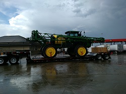 farm tractor delivery